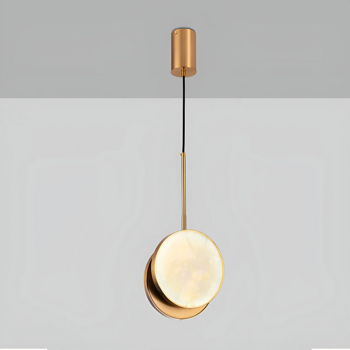 Moonshade Alabaster Pendant Light