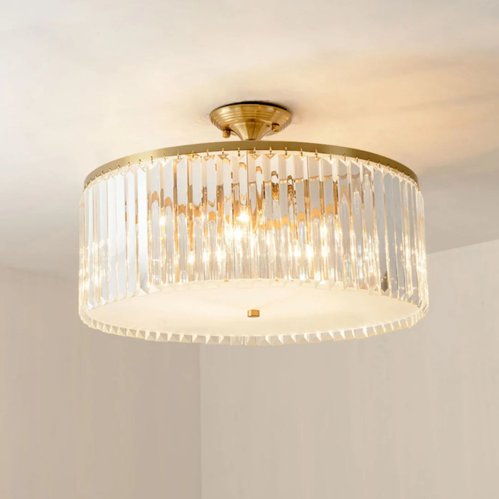 Morup Modern Crystal Ceiling Light