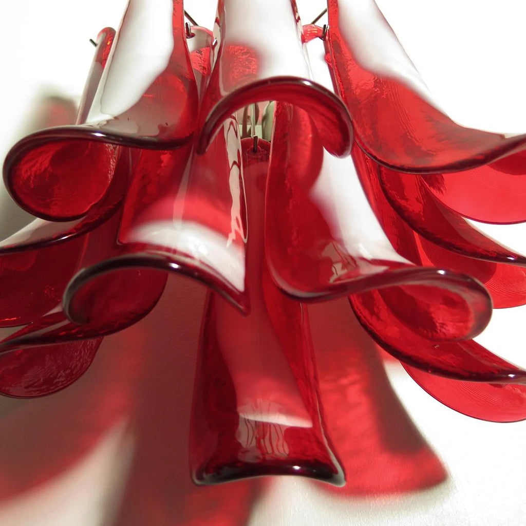 Vintage Murano Red Wall Lights