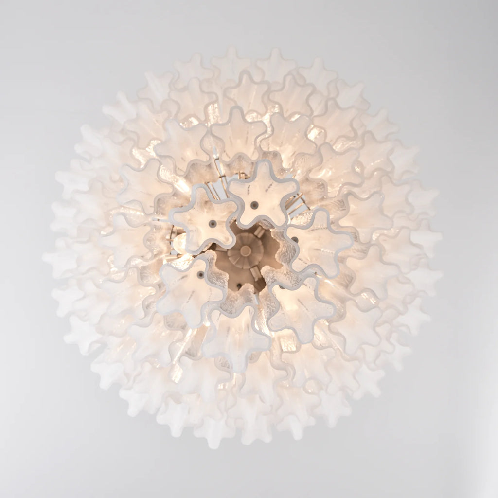 Solene Four-Tier Glass Tube Chandelier