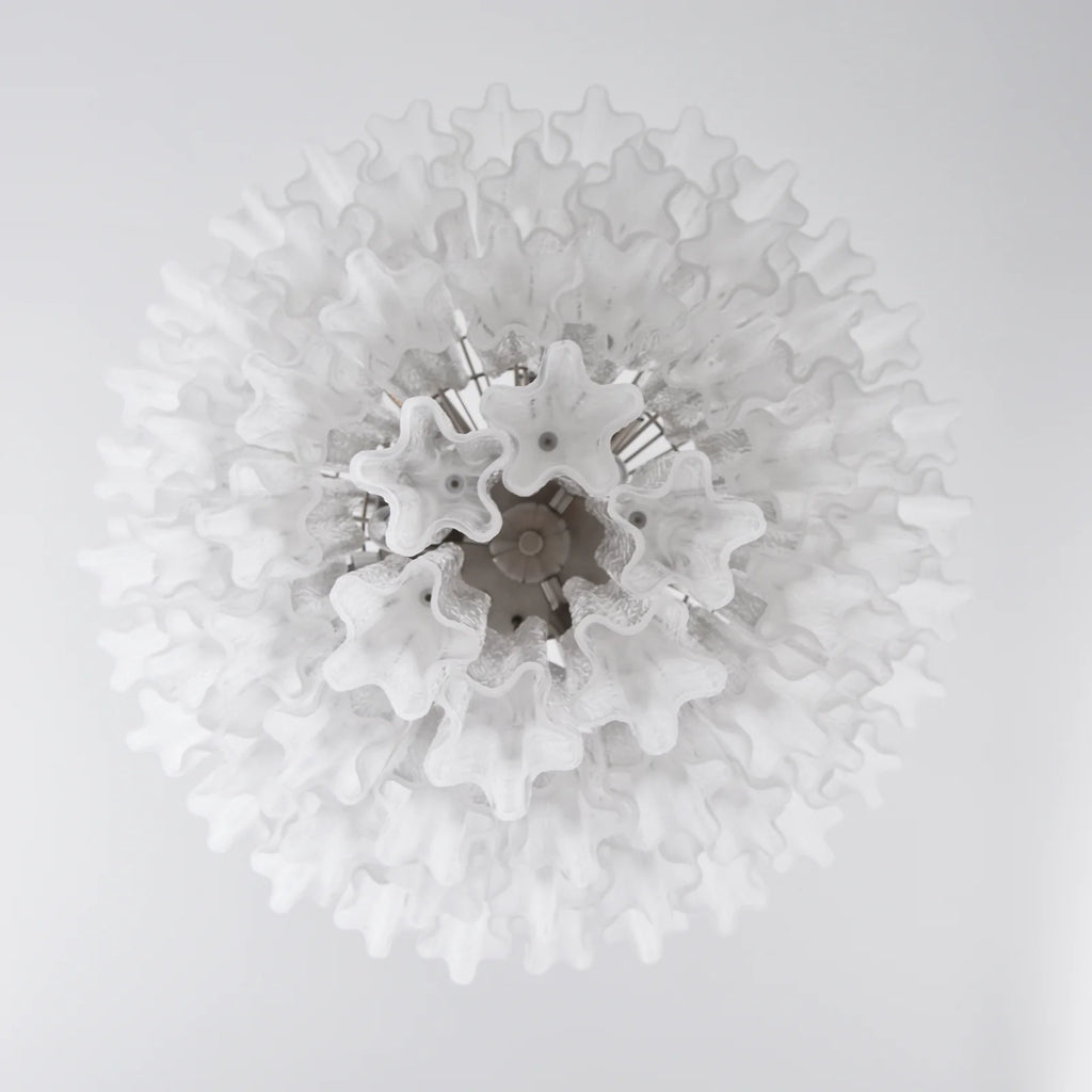 Solene Four-Tier Glass Tube Chandelier
