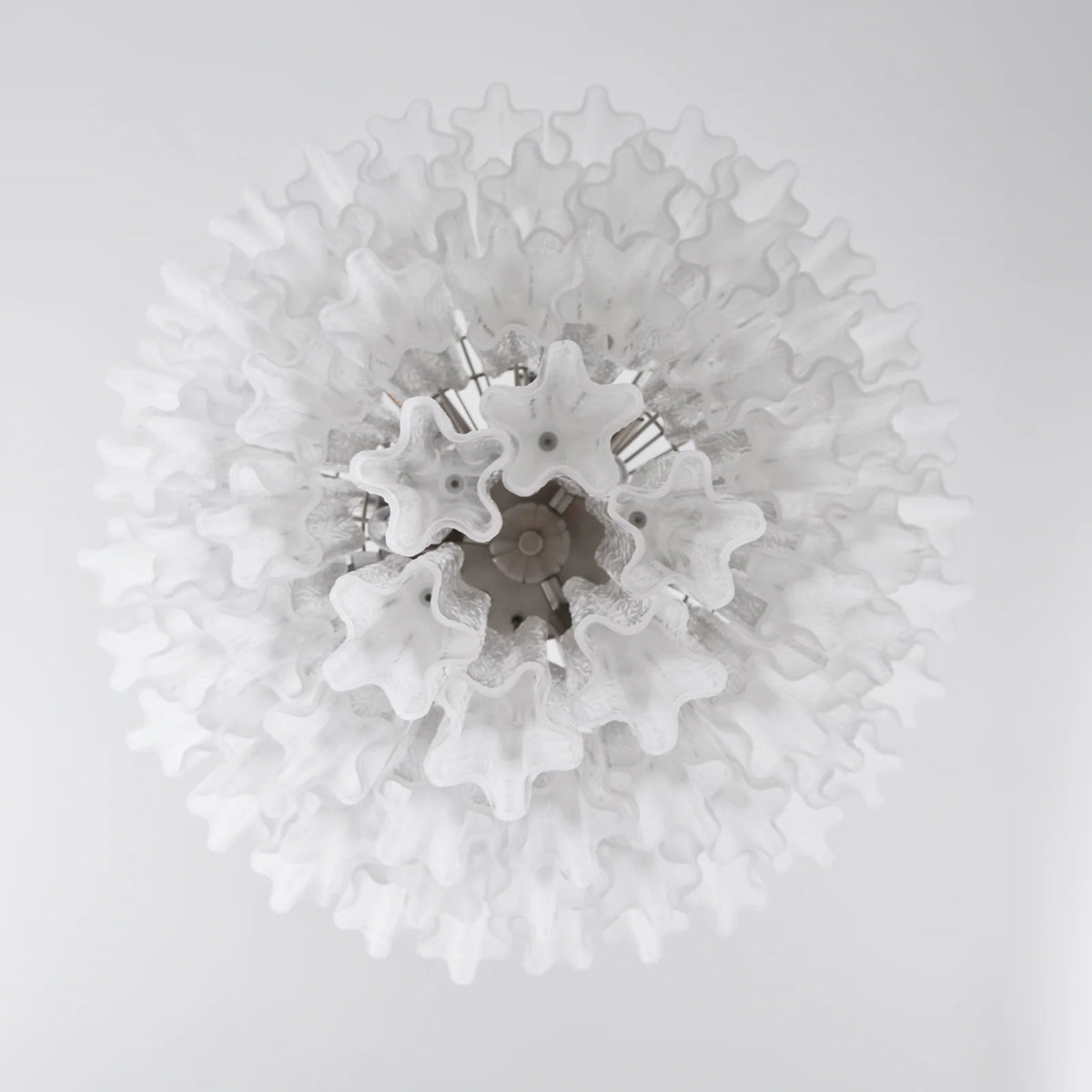 Solene Four-Tier Glass Tube Chandelier