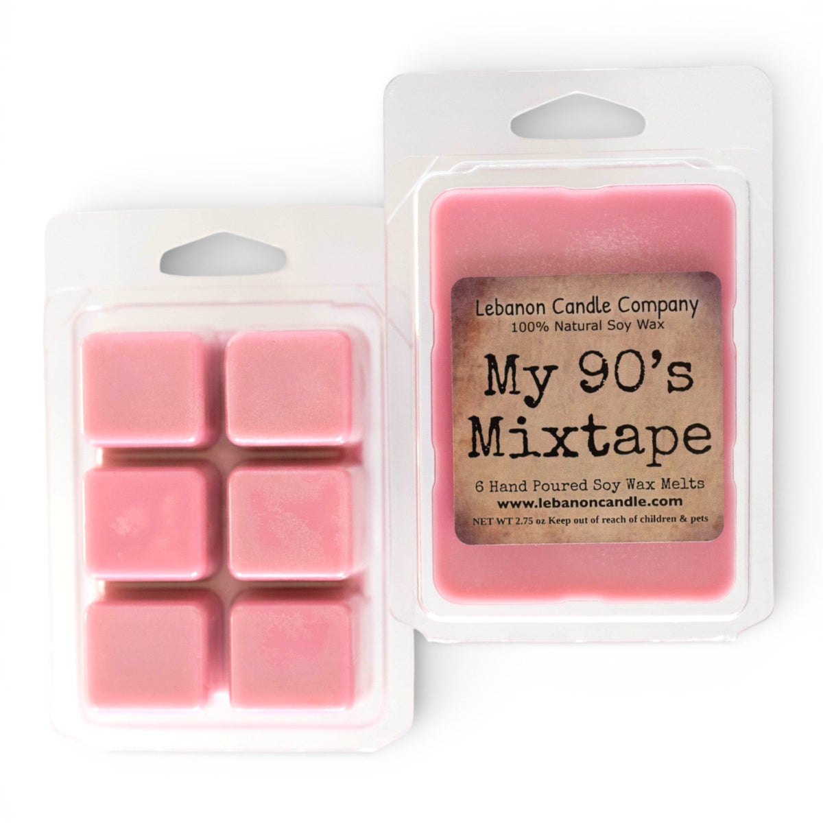My 90's Mixtape Wax Melt