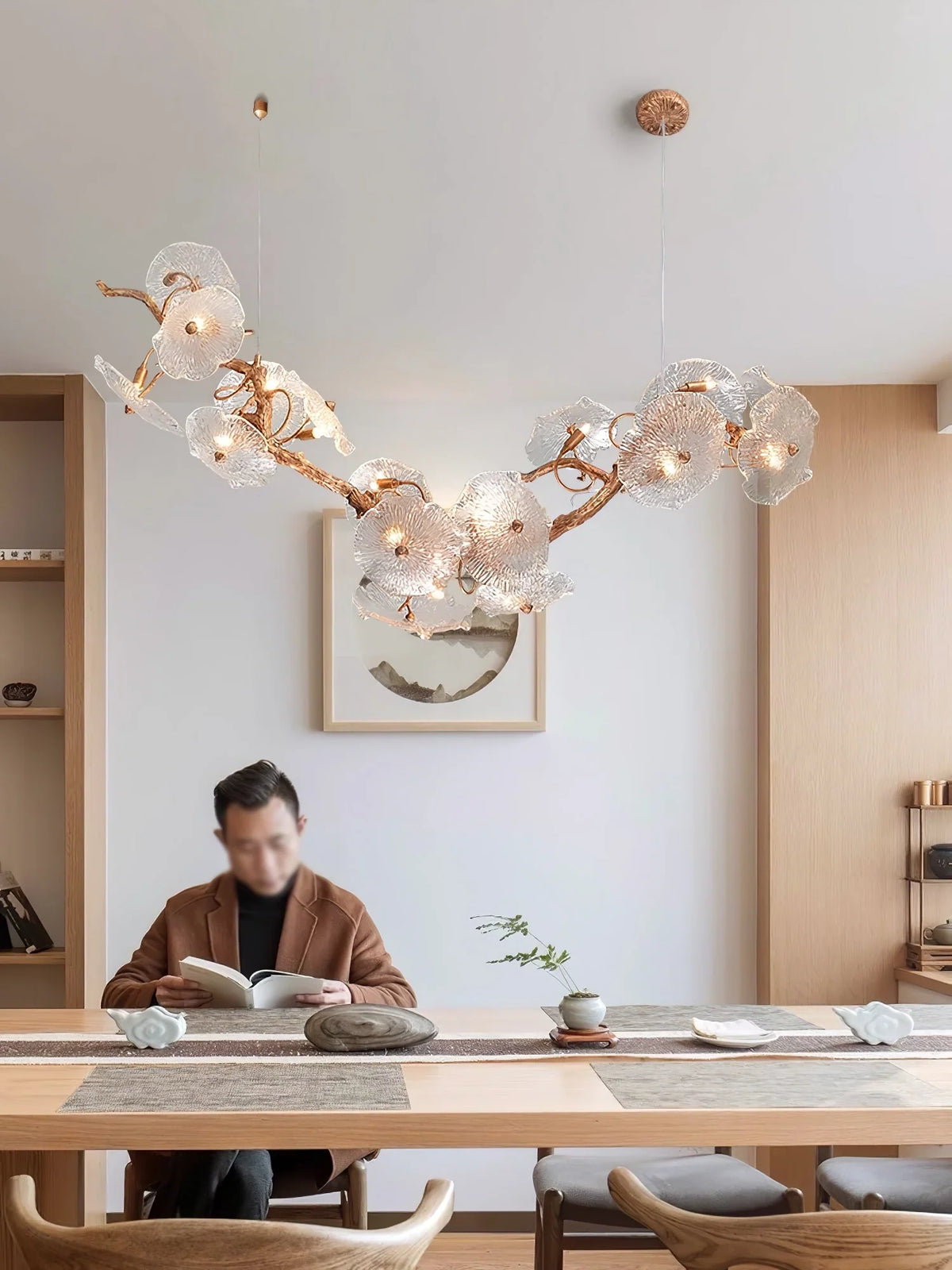 Nenufar Horizontal Chandelier