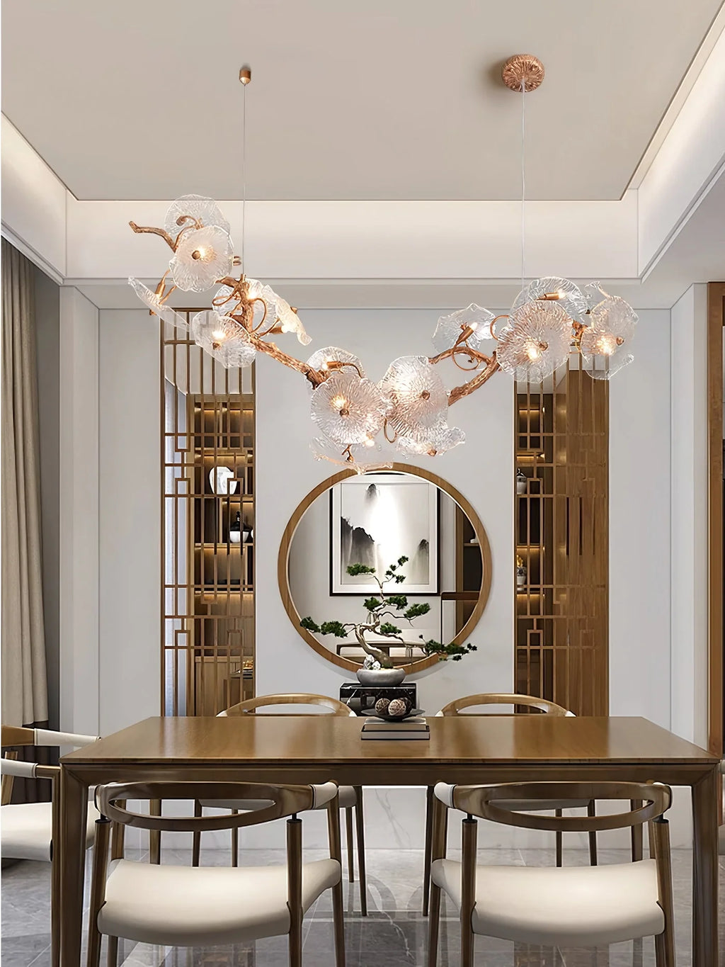 Nenufar Horizontal Chandelier