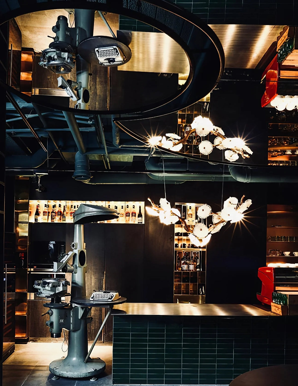 Nenufar Horizontal Chandelier