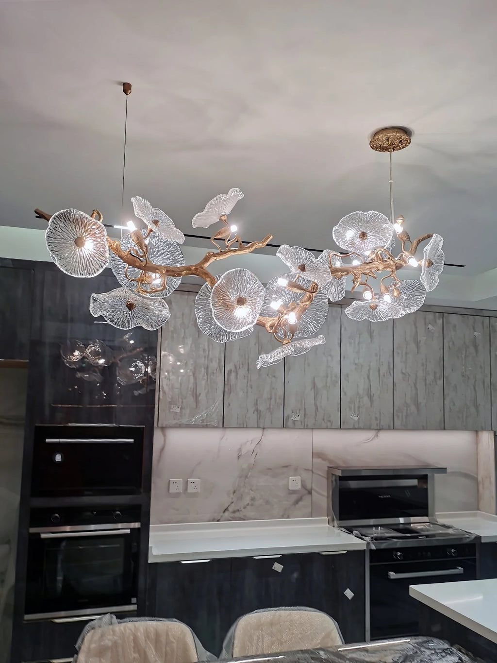 Nenufar Horizontal Chandelier