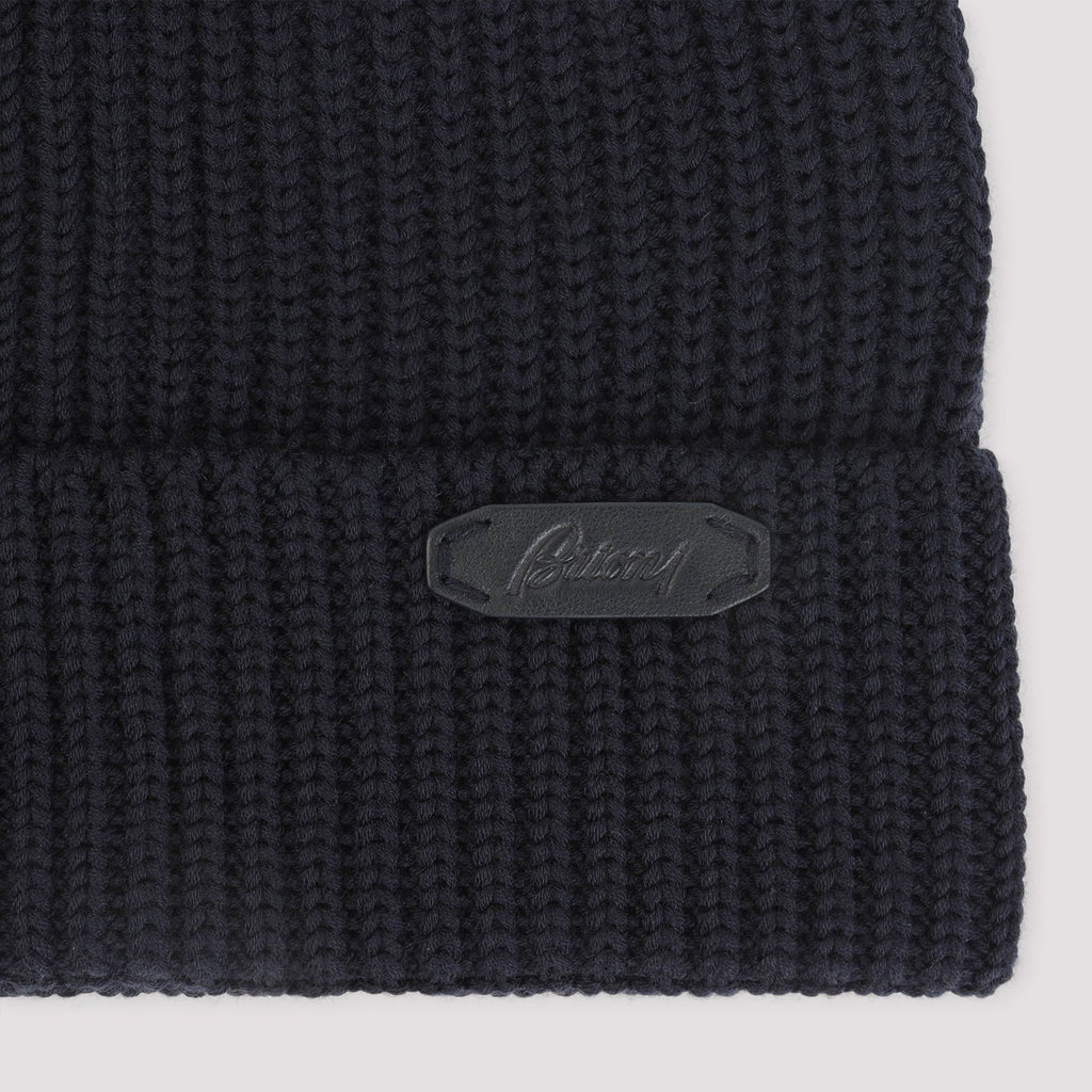 BRIONI Knit Wool Beanie for Men - Fall/Winter 2025