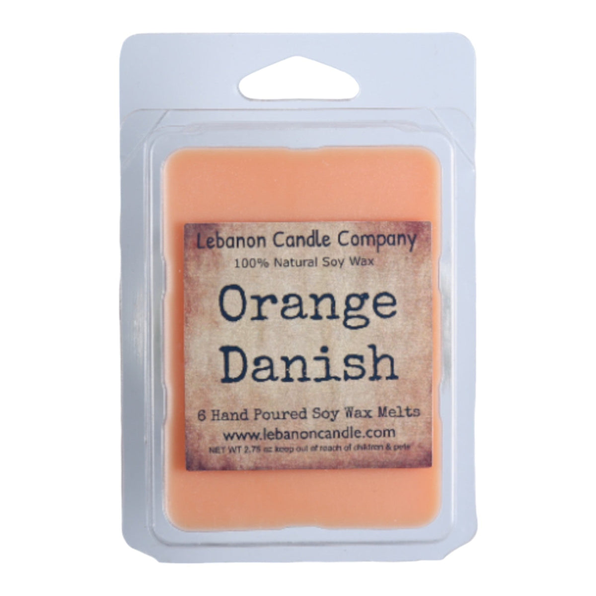 Orange Danish Wax Melt