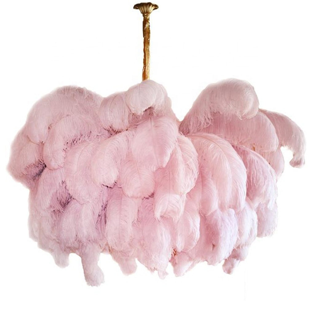 Ostrich Feather Chandeliers