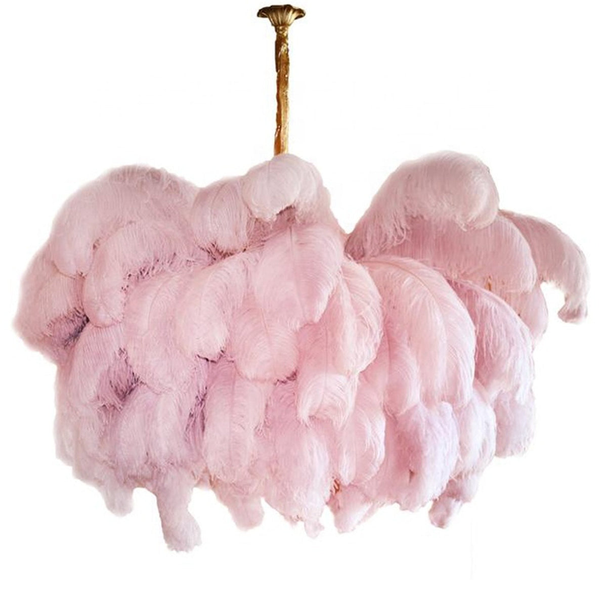 Ostrich Feather Chandeliers