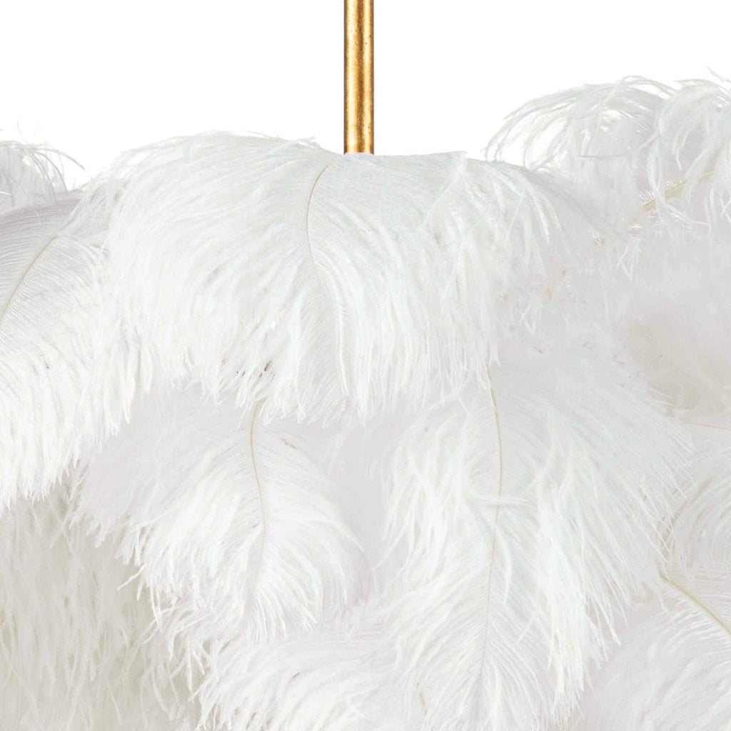 Ostrich Feather Chandeliers