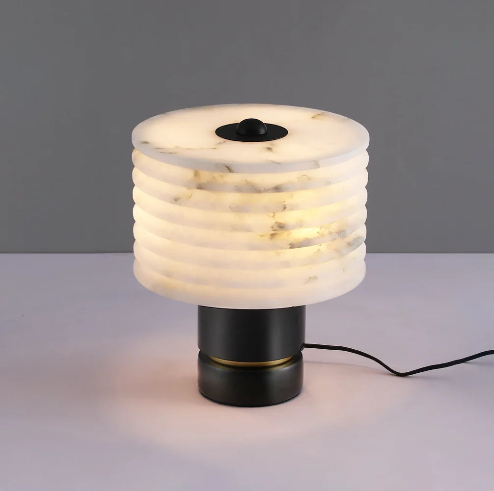 Outela Modern Alabaster Table Lamp