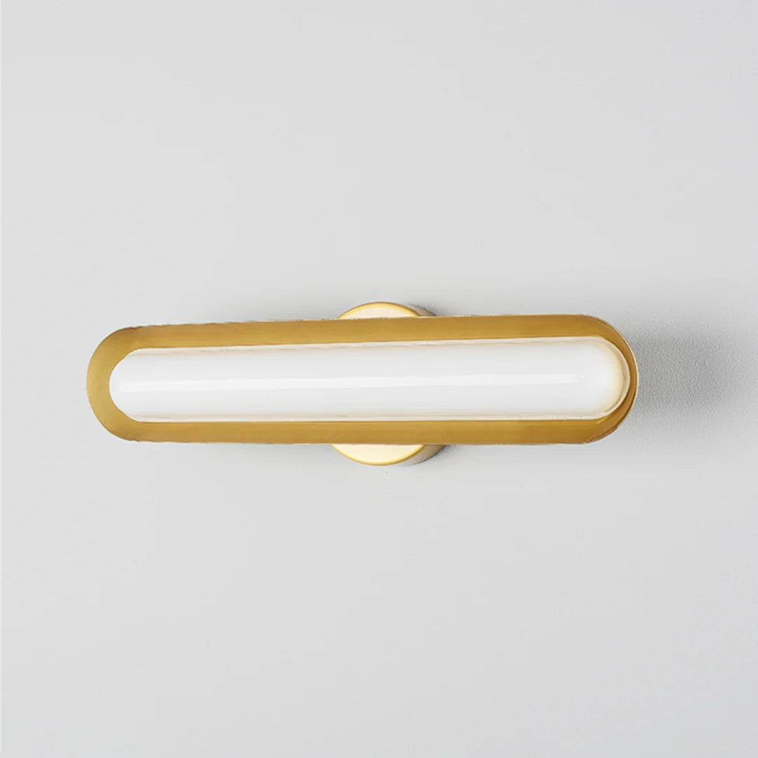 Oval Modern Metal Wall Light