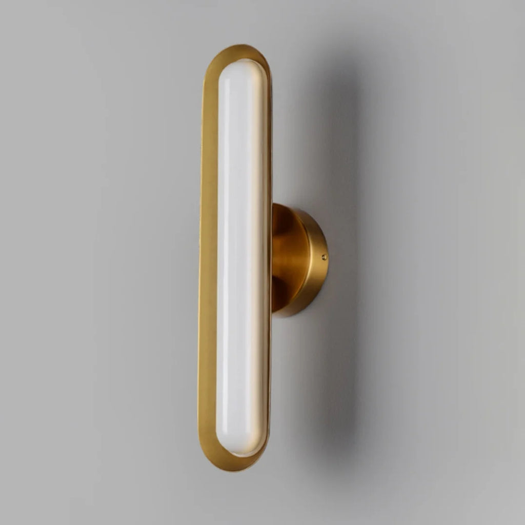 Oval Modern Metal Wall Light