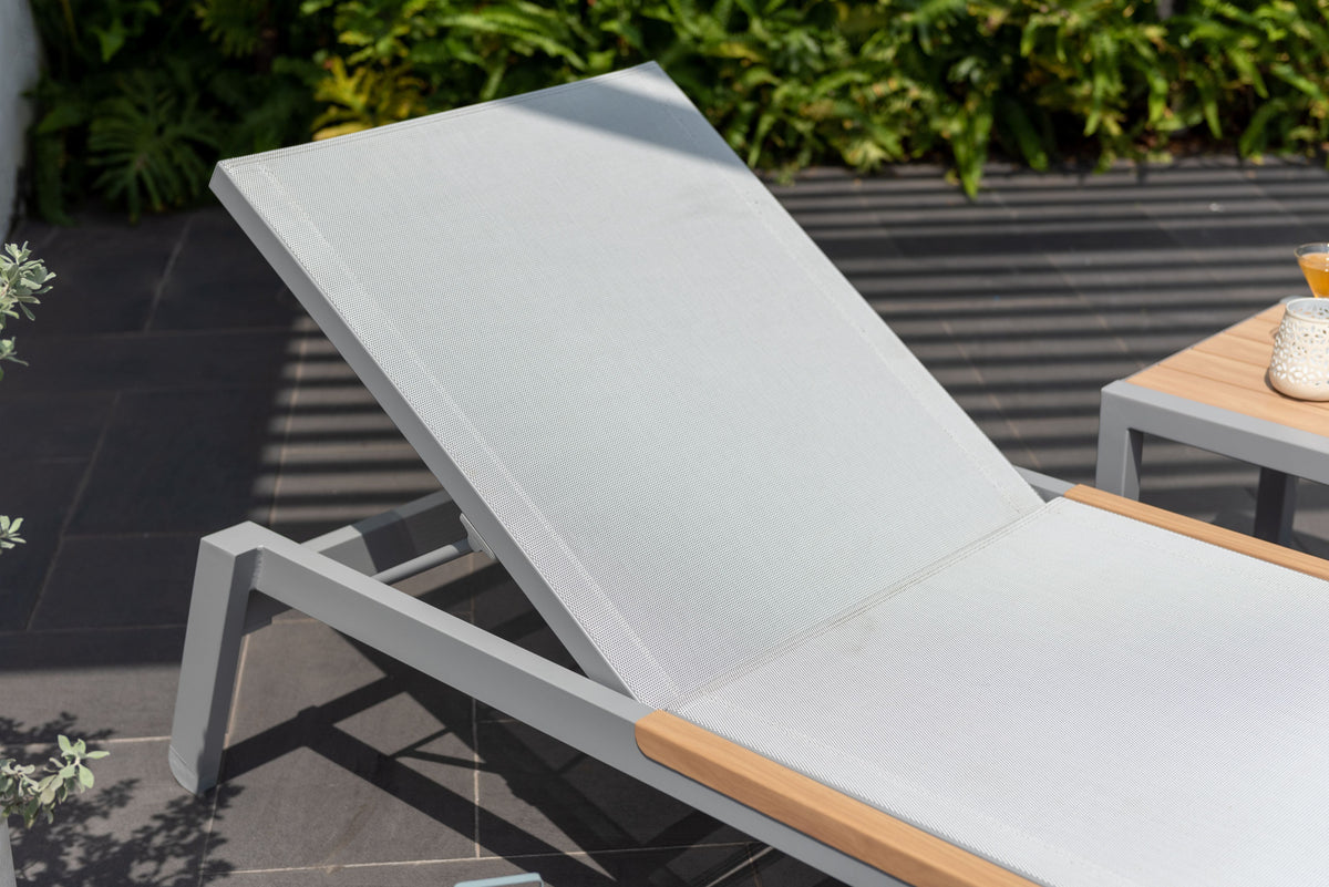 Panama Light Sun Lounger - 1pc