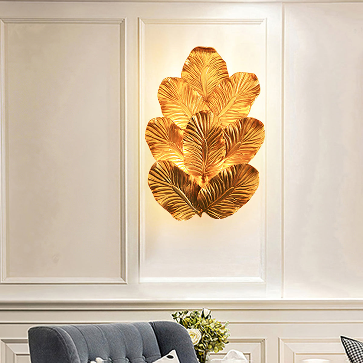 Pathleaf Heap Wall Lamp