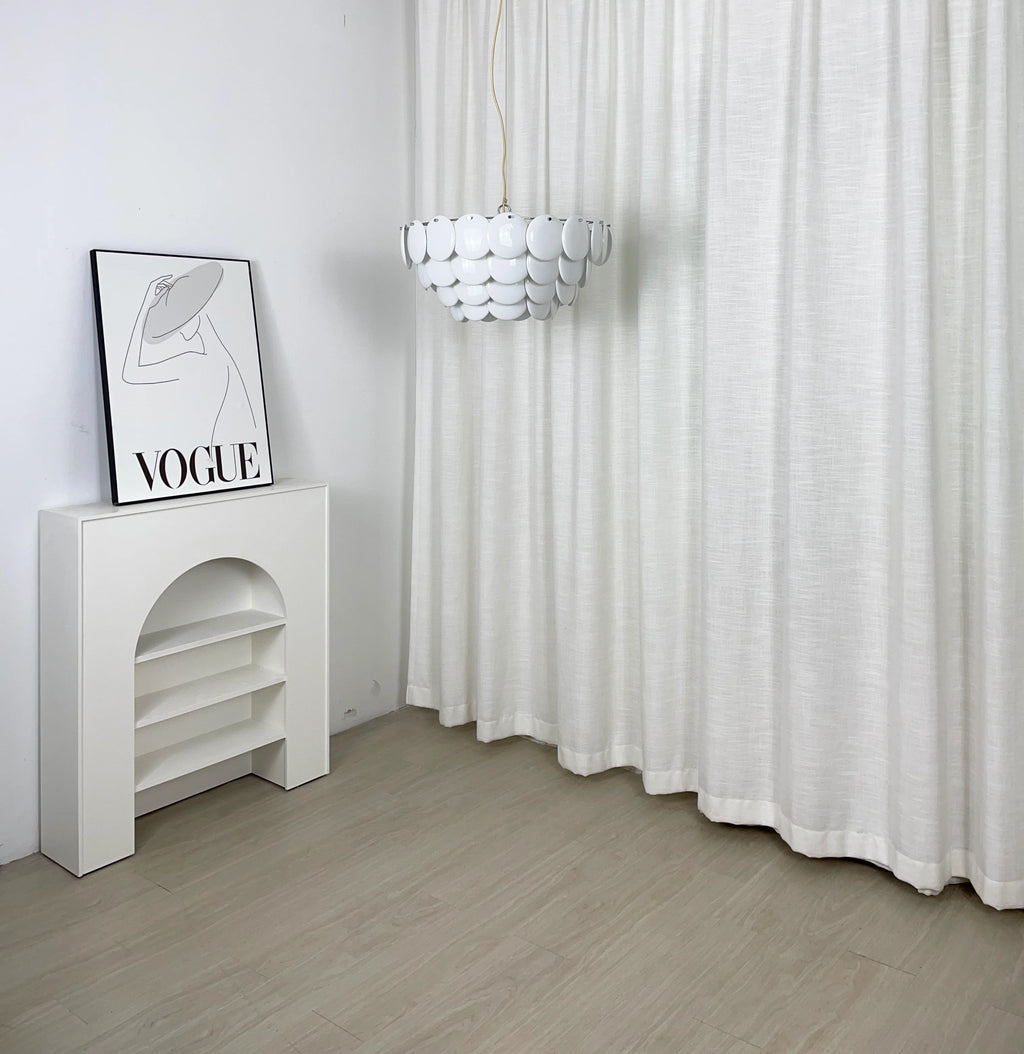 Pembridge White Ceramic Chandelier