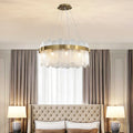Preben Postmodern Glass Chandelier