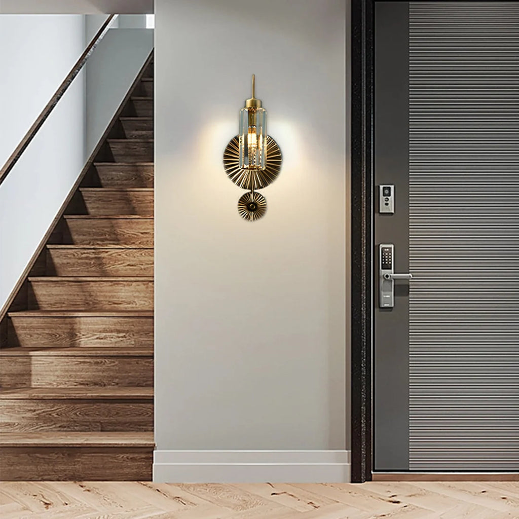 Prismatic Crystal Wall Light
