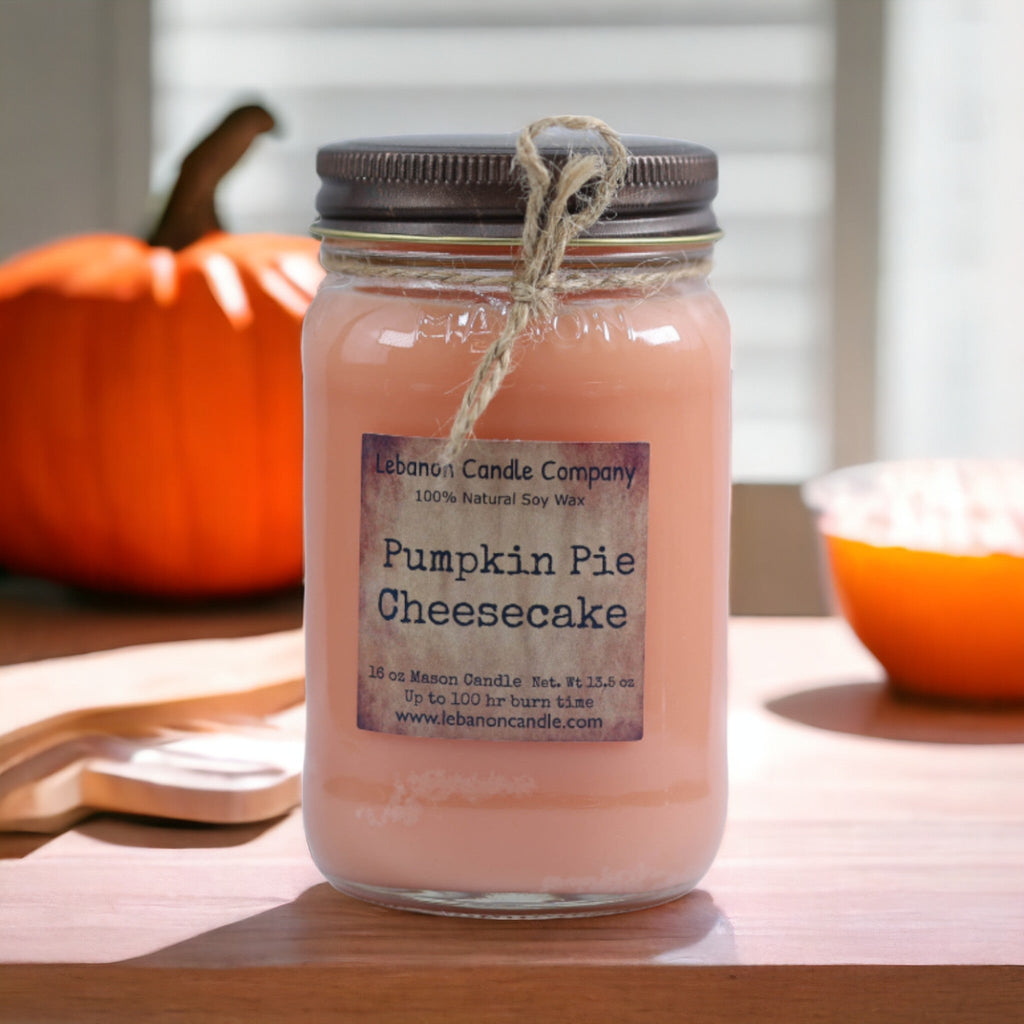 Pumpkin Pie Cheesecake Candle