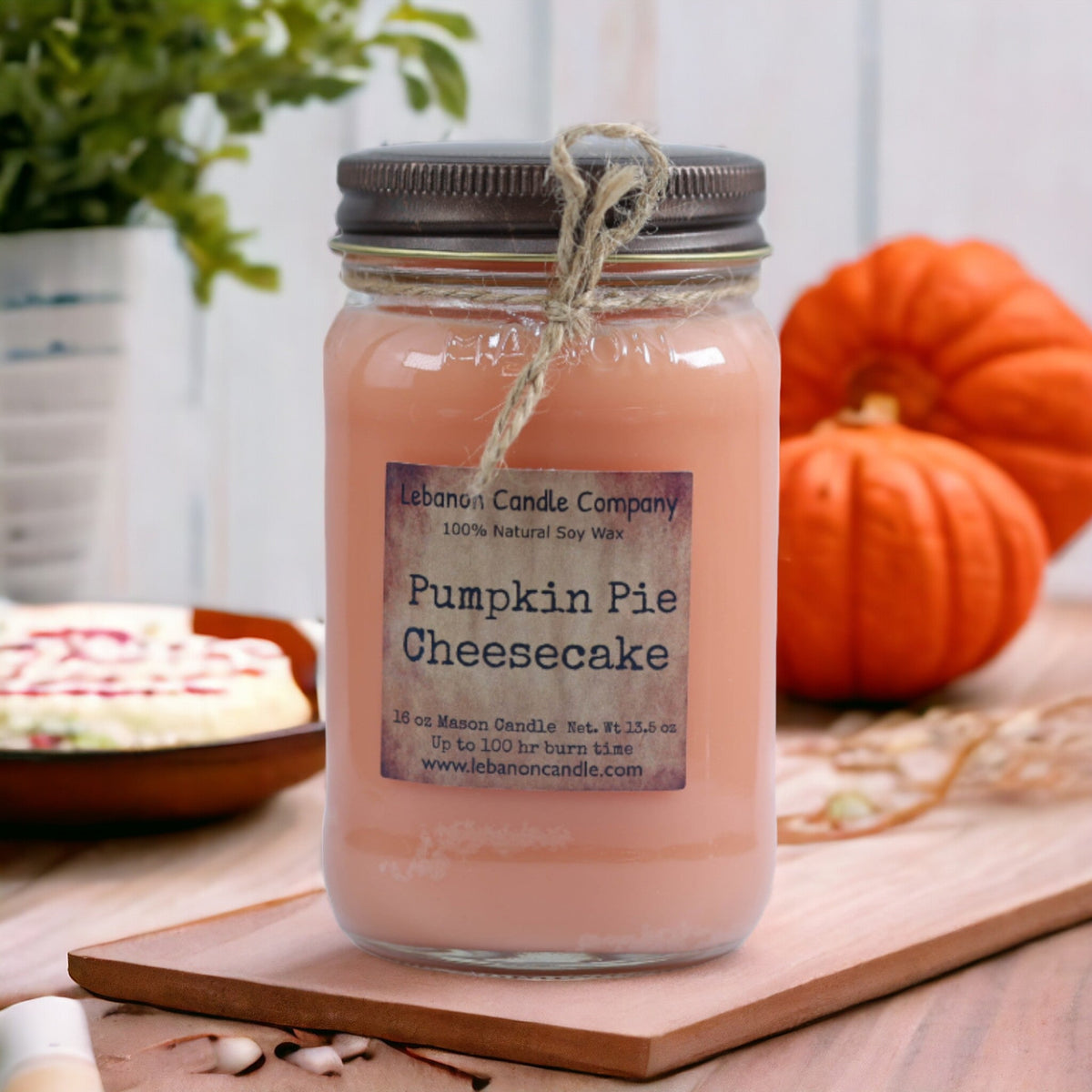 Pumpkin Pie Cheesecake Candle
