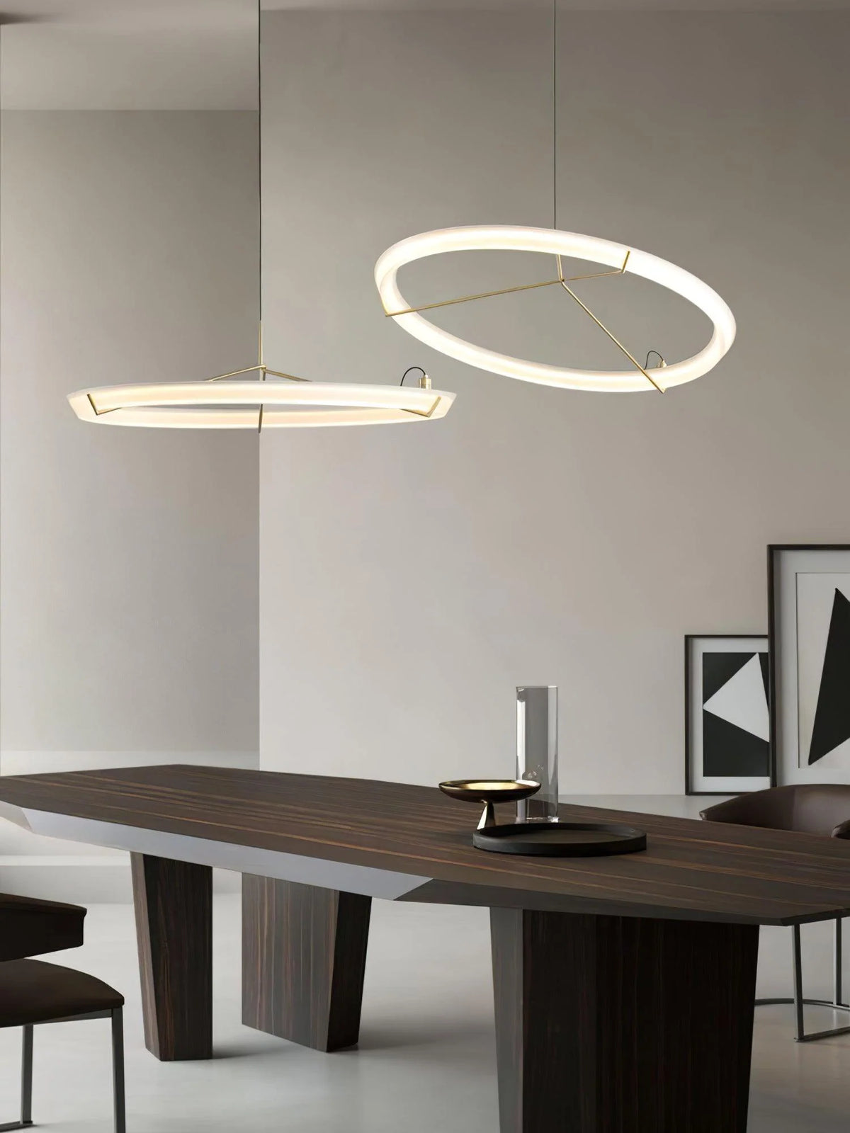 Round Vielle Acrylic Pendant Lamp