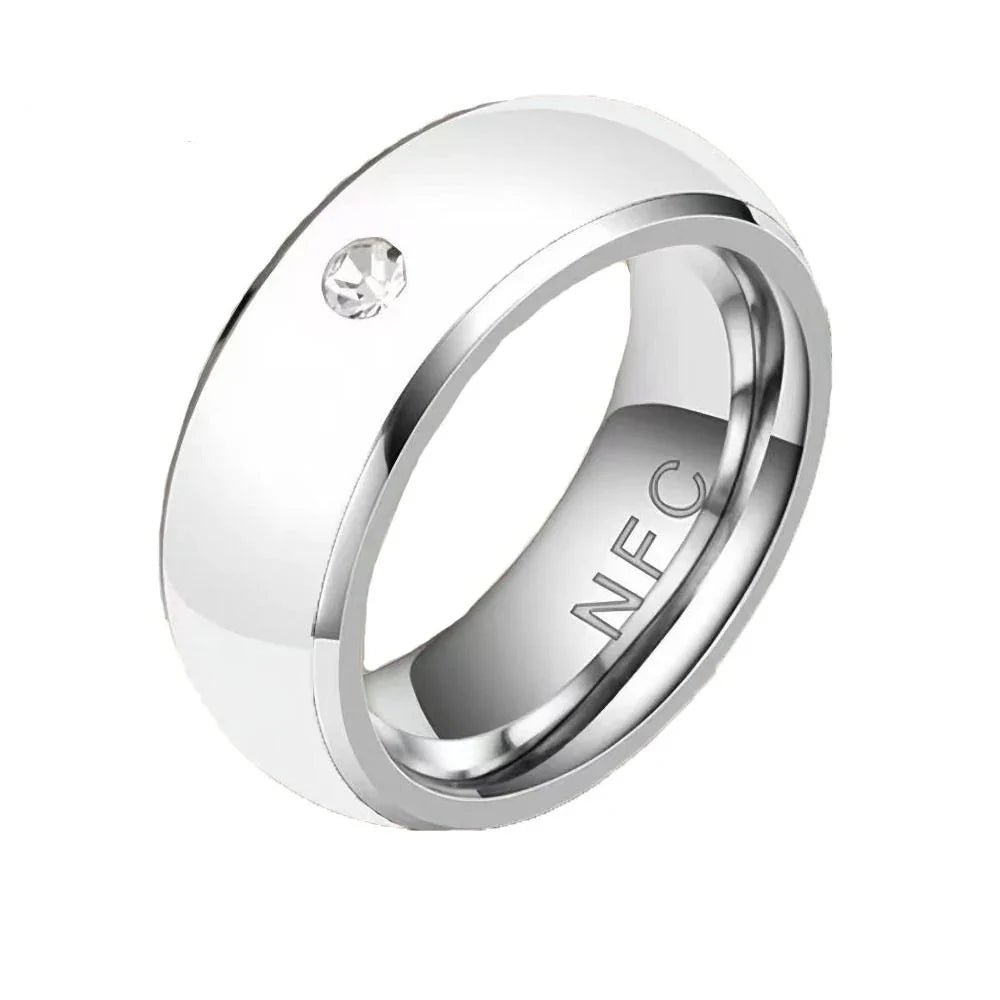 1PC NFC Smart Finger Ring Intelligent Wear Connect Android Phone Equipment Rings Fashion Jewelry Size 6/7/8/9/10/11/12