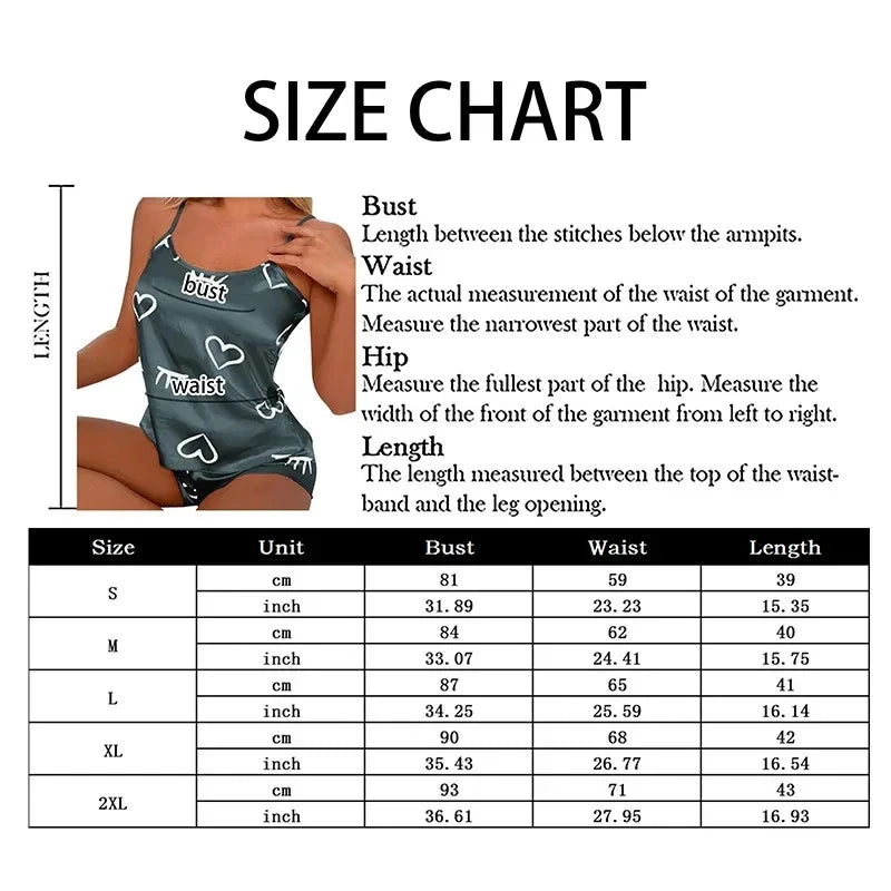 Women Ice Silk Pajamas Sleepwear Pajama Set Camisole Shorts L XL XXL Gray Pink Low Cut Comfortable Casual Summer