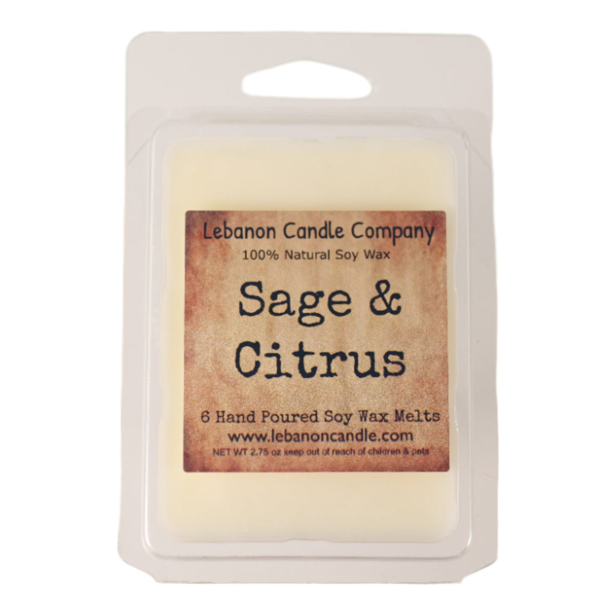 Sage & Citrus Wax Melt