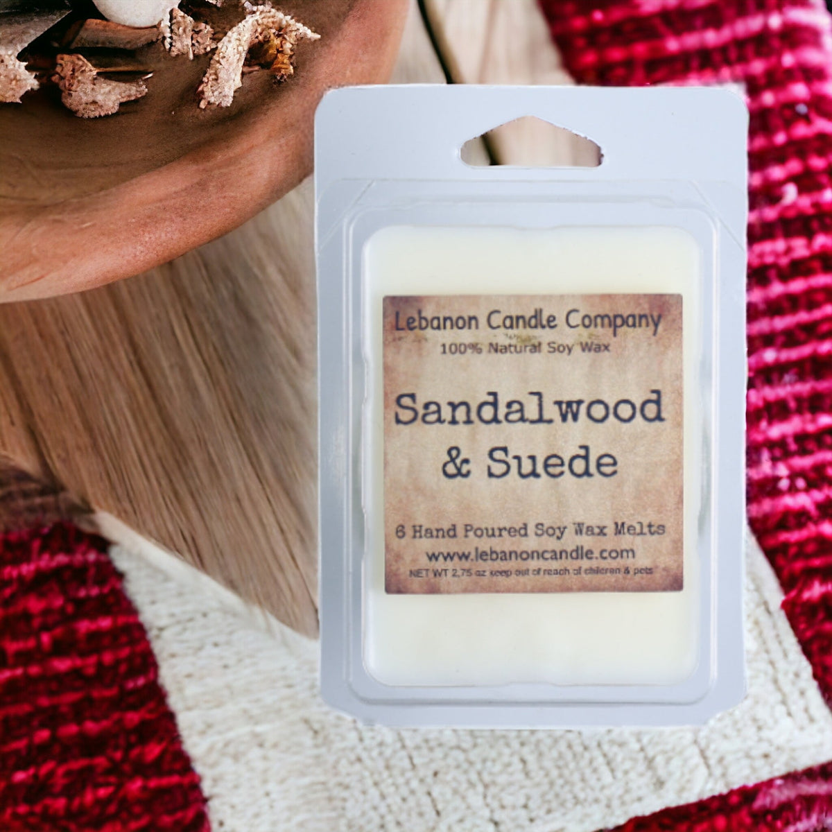 Sandalwood & Suede Wax Melt