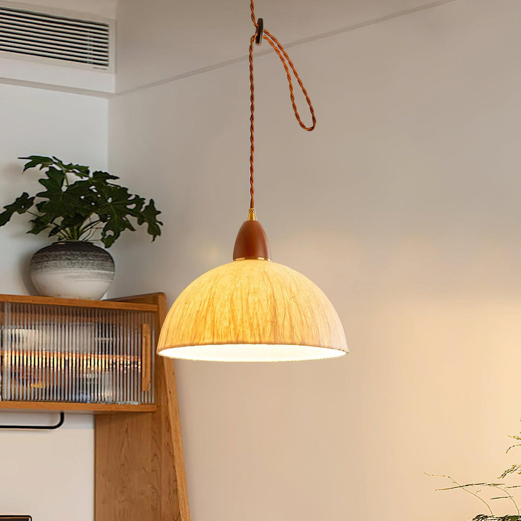 Soren Rice Paper Pendant Light