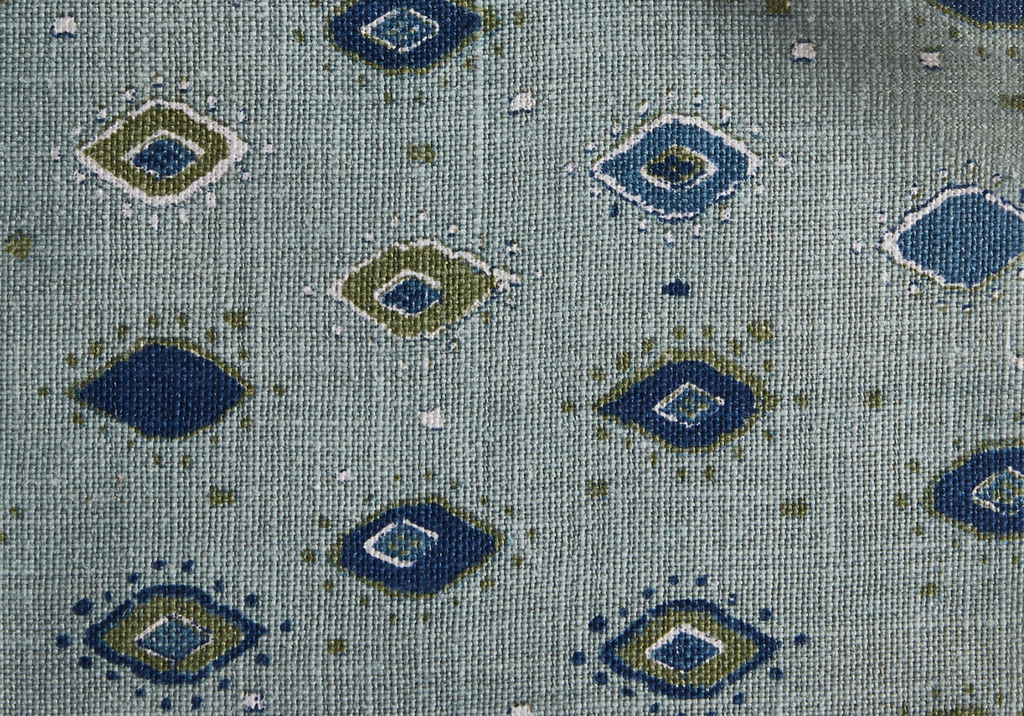 Oona Pillow Cover in Ocean Indigo, Peter Dunham Textiles