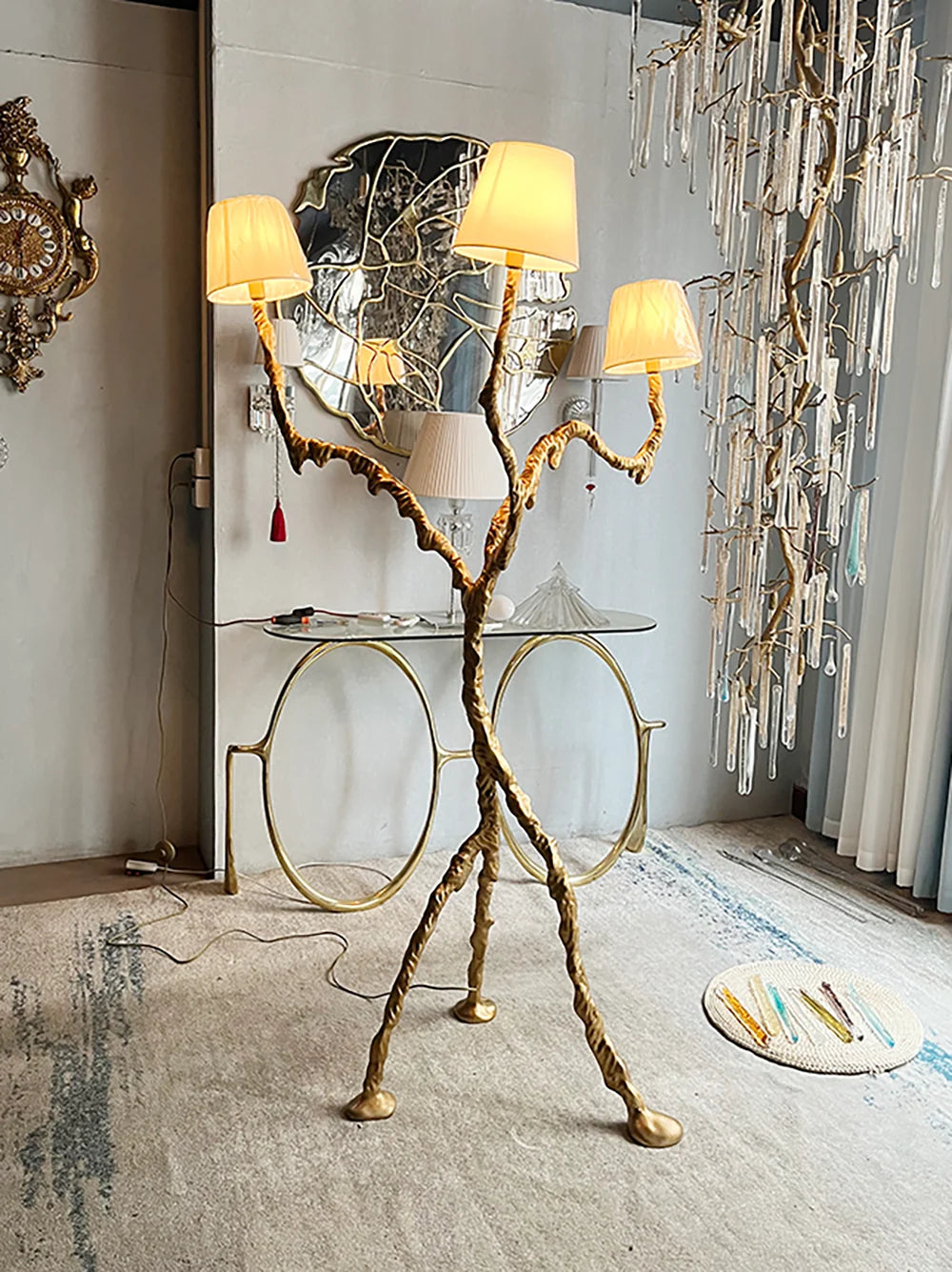 Sculpture Ines Floor Lamp