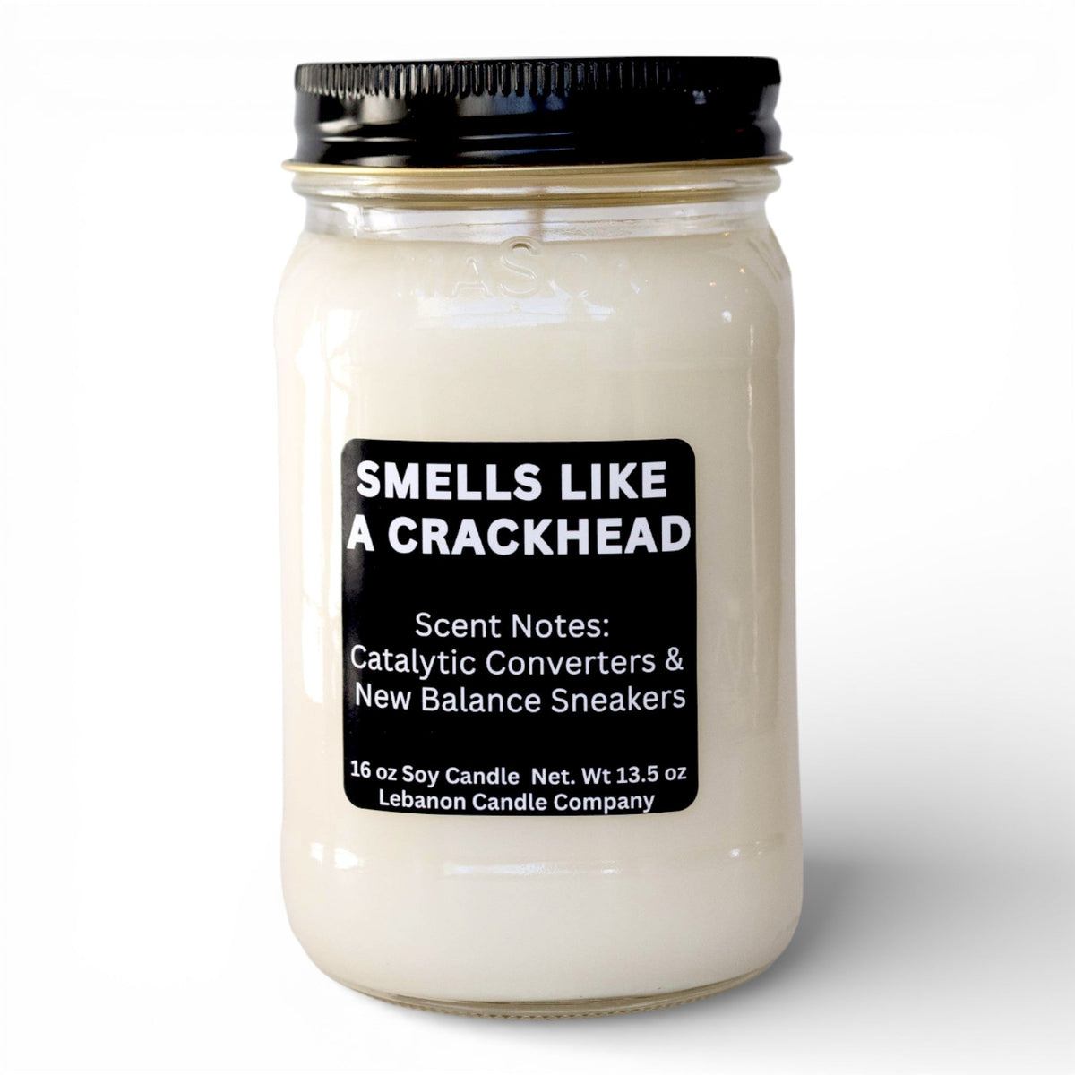 Smells Like a Crackhead Funny Candle