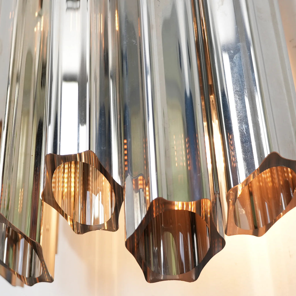 Smoked Mirror Palermo Wall Light