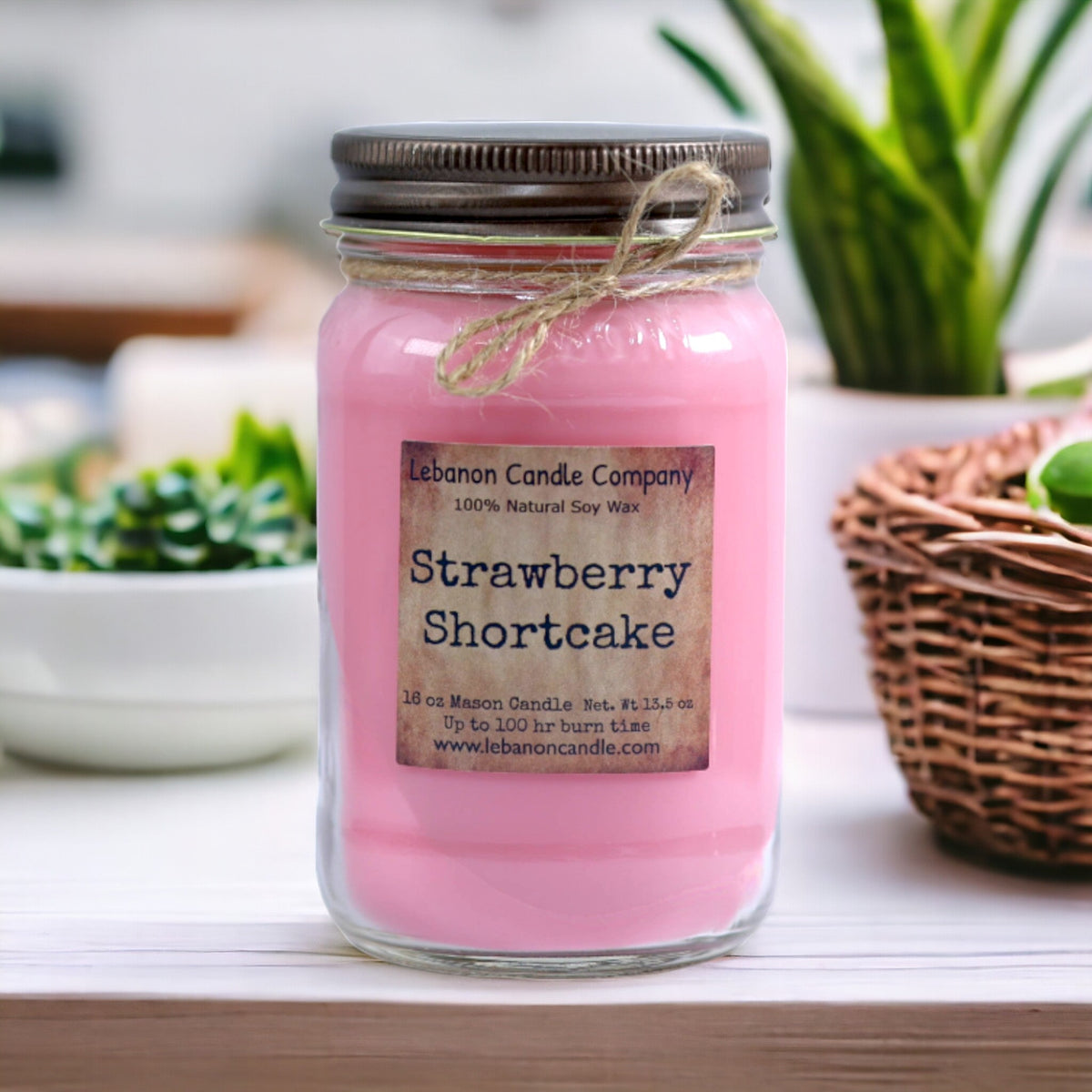 Strawberry Shortcake Candle