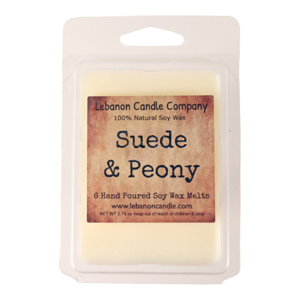 Suede & Peony Wax Melt