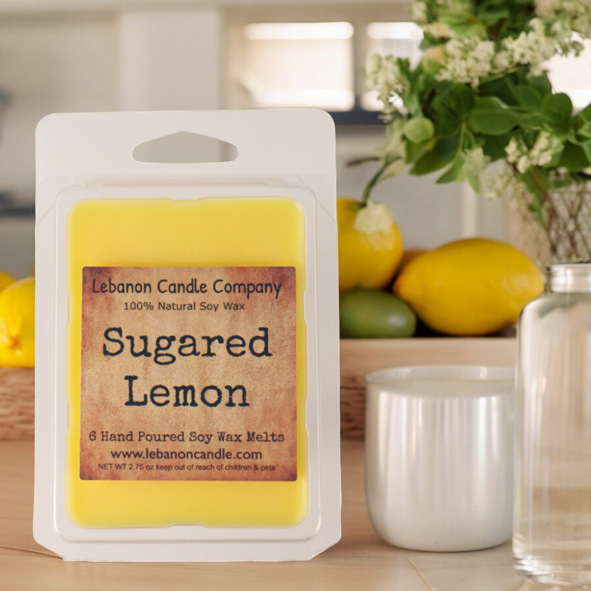 Sugared Lemon Wax Melt