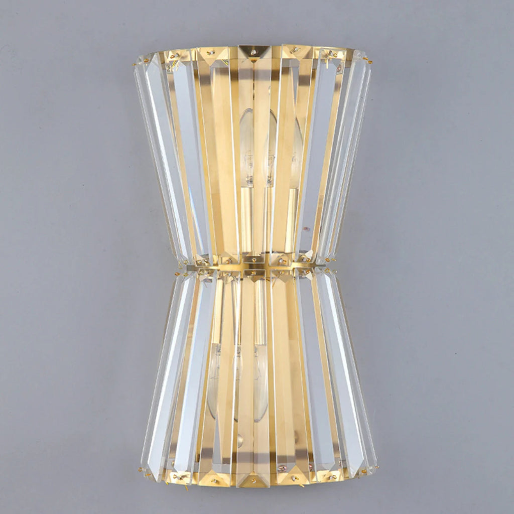 Tapered Crystal Wall Lamp