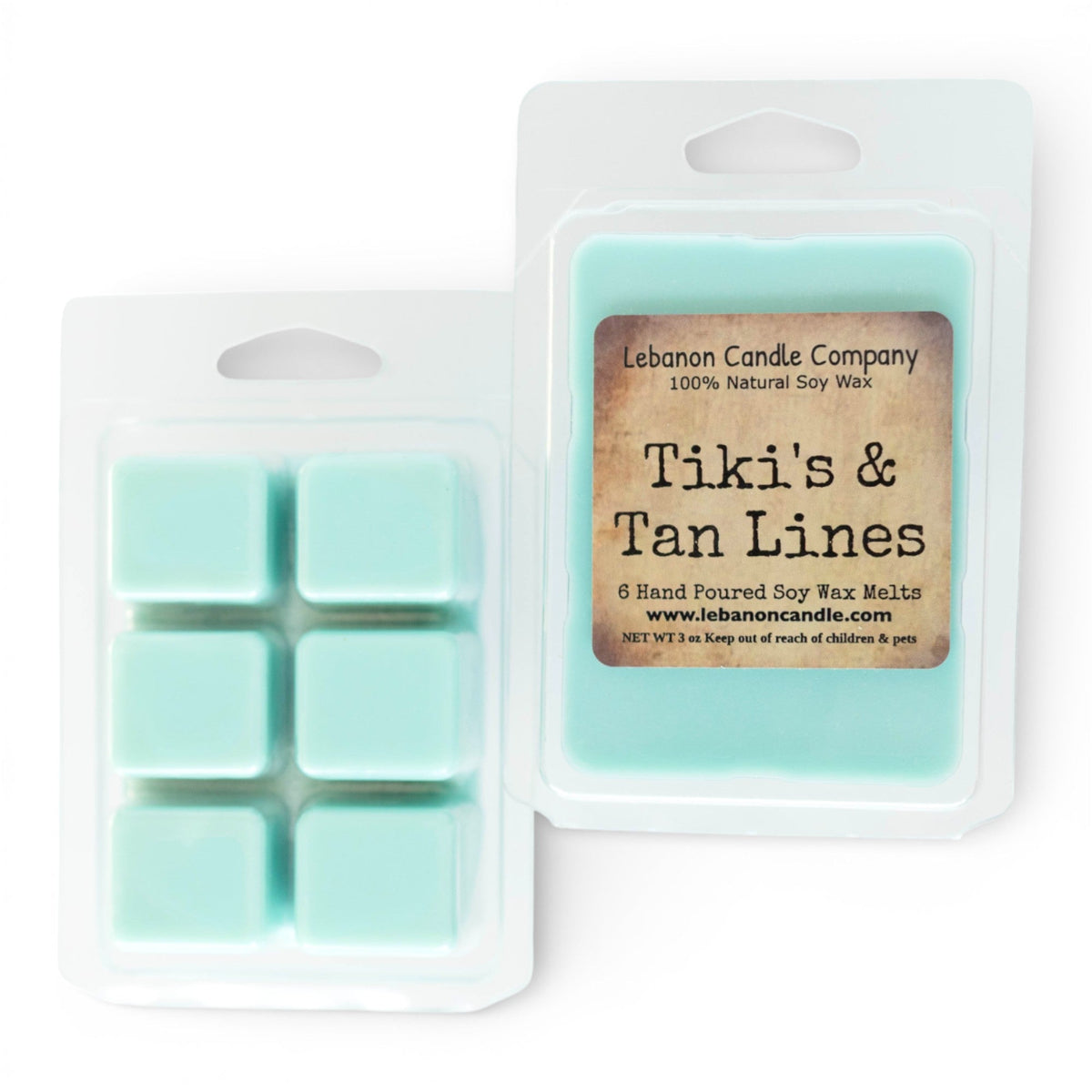 Tiki's & Tan Lines Wax Melt