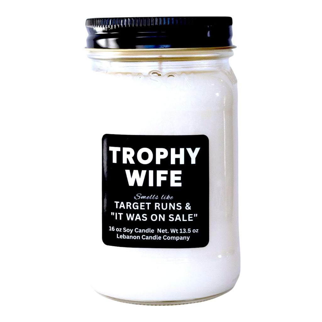 Trophy Wife Funny Candle