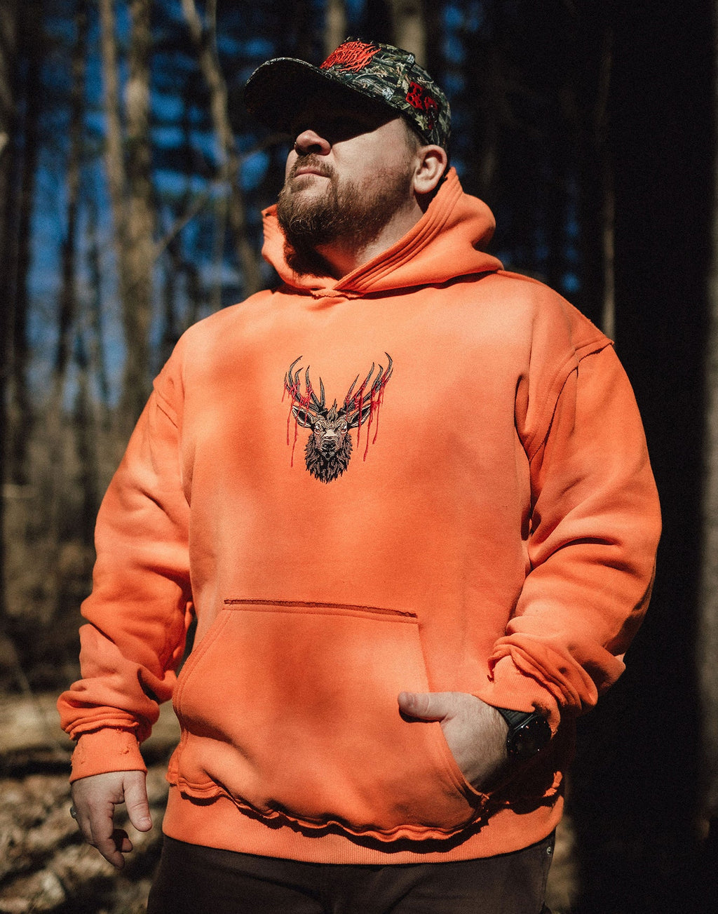 Trophy Pullover Hoodie Orange