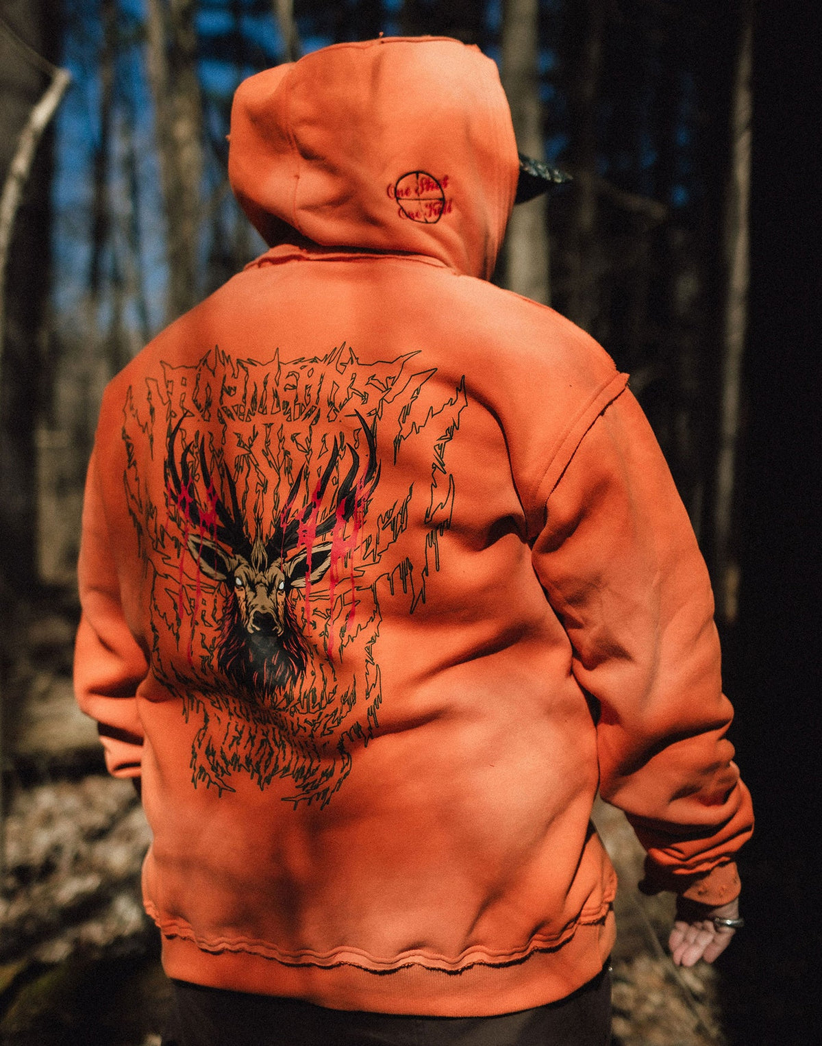 Trophy Pullover Hoodie Orange