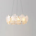 Valery Glass Petal Leaf Chandelier