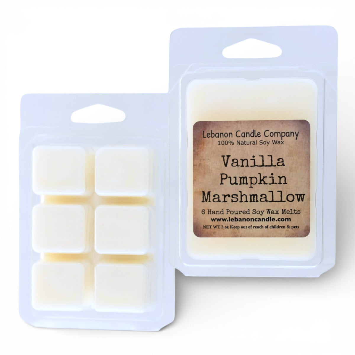 Vanilla Pumpkin Marshmallow Wax Melt