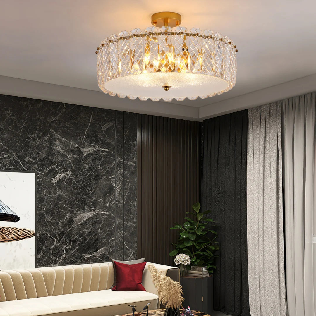 Velez Crystal Ceiling Lamp