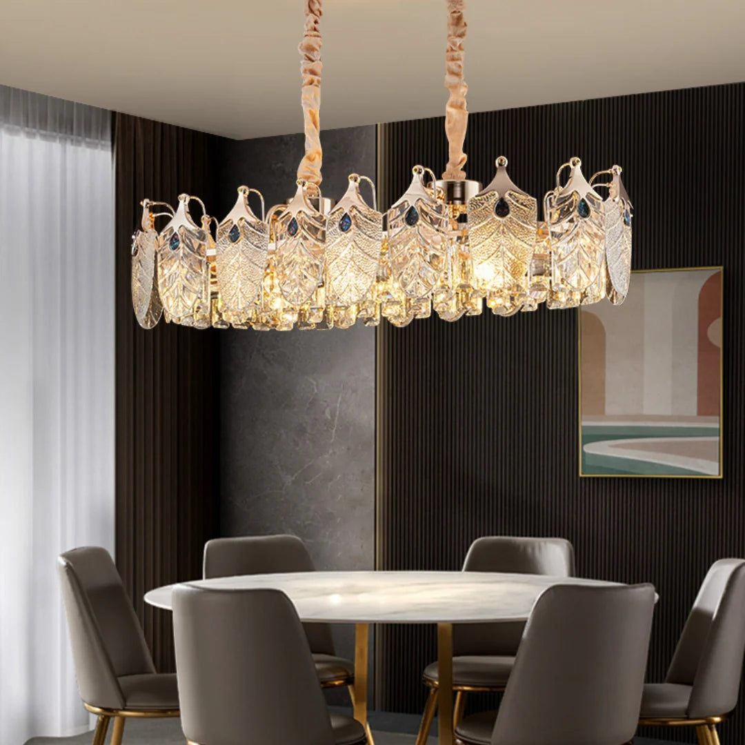 Veneto Modern Elegant Crystal Chandelier