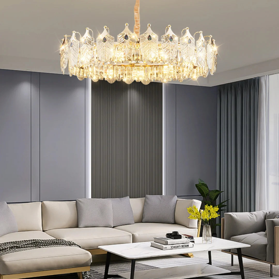 Veneto Modern Elegant Crystal Chandelier