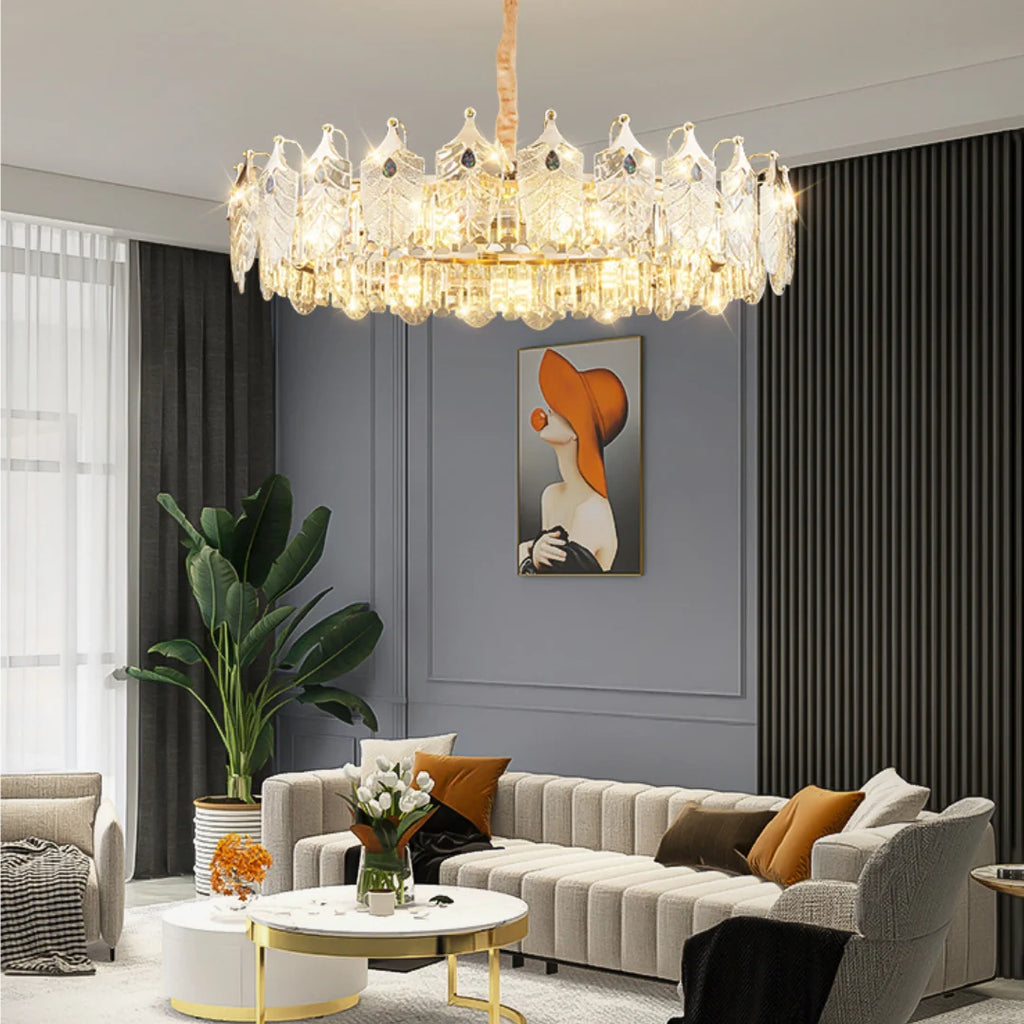 Veneto Modern Elegant Crystal Chandelier